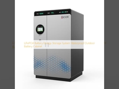 Σύστημα αποθήκευσης ενέργειας μπαταρίας LiFePO4 Ανερόστερο εξωτερικό ντουλάπι μπαταρίας